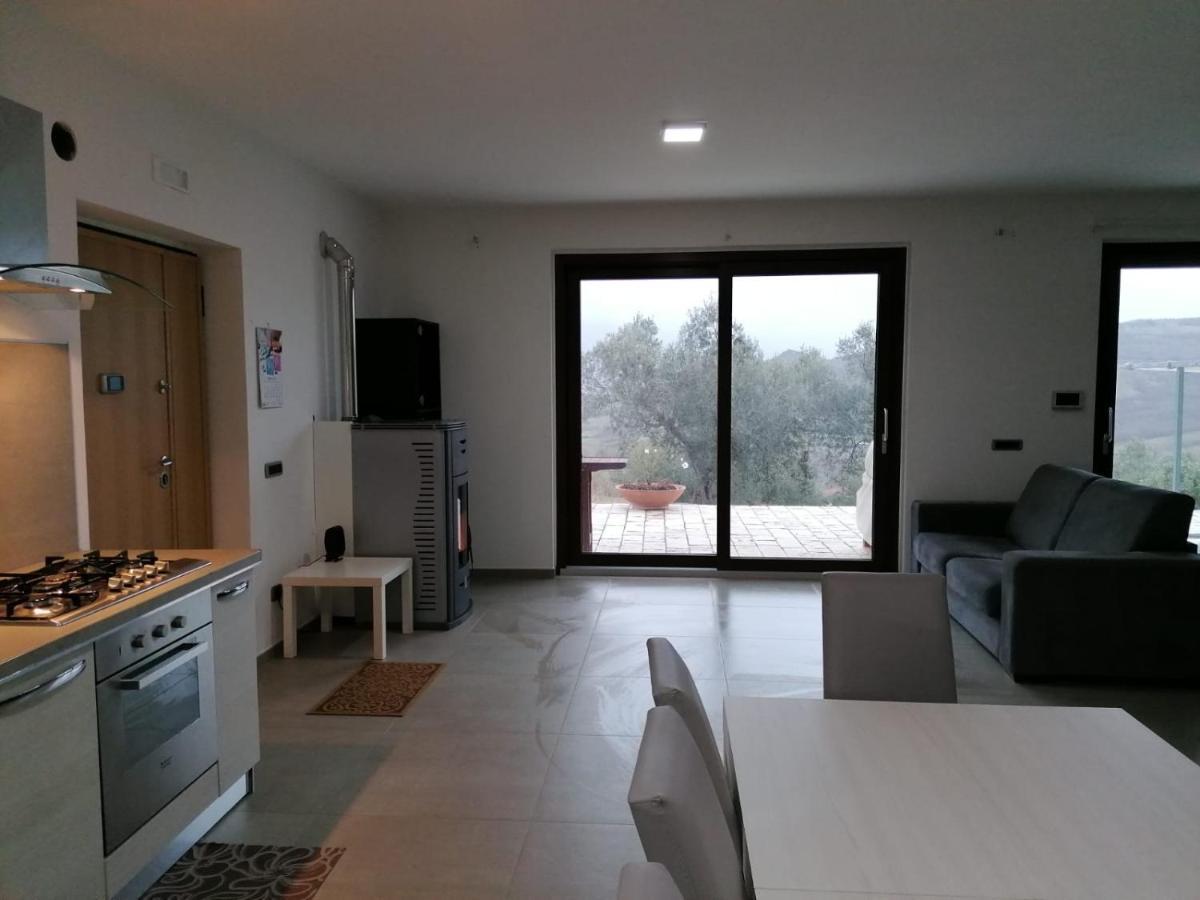 Villa Santoro Ai Tre Ulivi Con Piscina Privata Caiazzo Exterior foto
