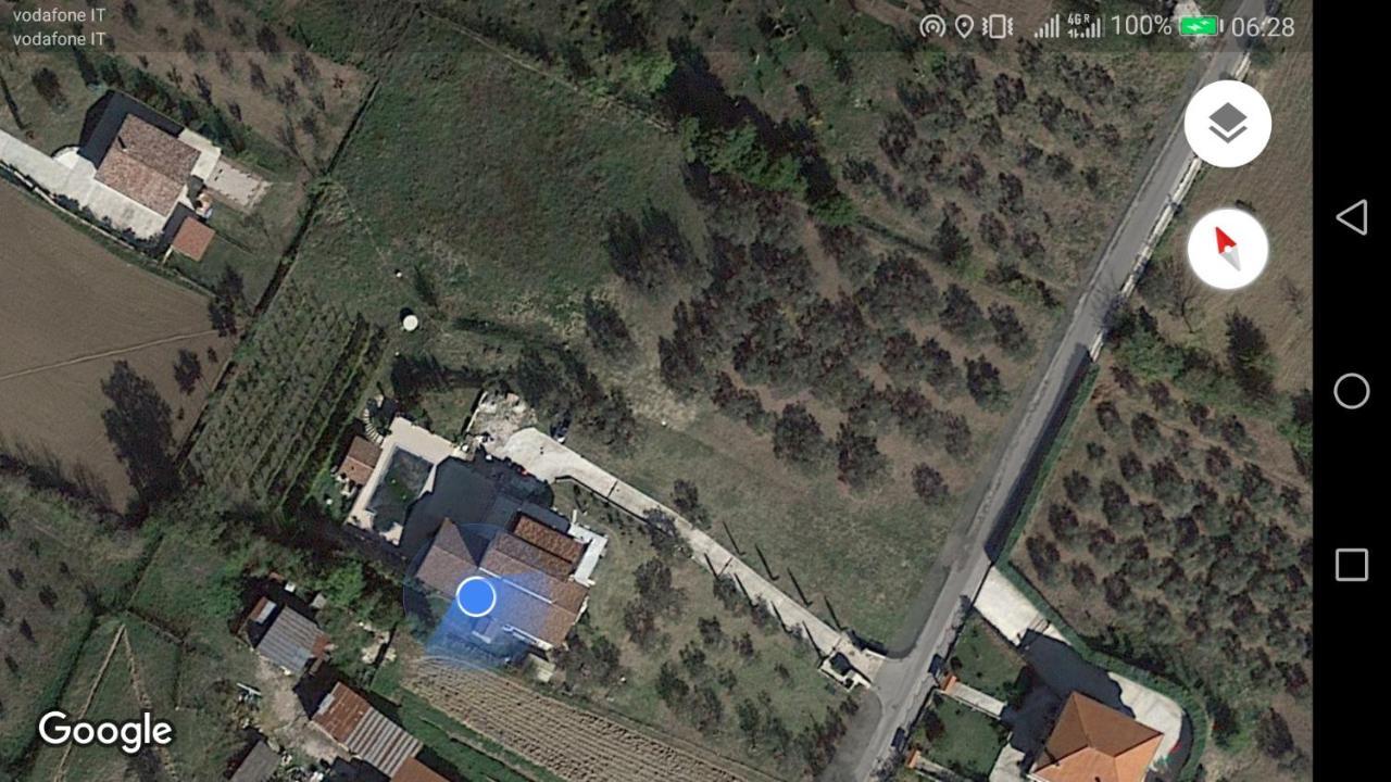 Villa Santoro Ai Tre Ulivi Con Piscina Privata Caiazzo Exterior foto